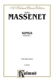Paperback Songs, Vol 1: High Voice (French Language Edition) (Kalmus Edition, Vol 1) (French Edition) [French] Book