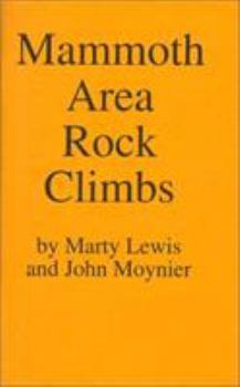 Paperback Mammoth Area Rock Climbs Book