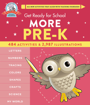 Hardcover Get Ready for School: More Pre-K Book