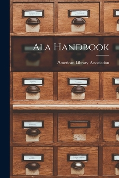 Paperback Ala Handbook Book