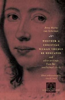 Whether a Christian Woman Should Be Educated and Other Writings from Her Intellectual Circle - Book  of the Other Voice in Early Modern Europe: The Chicago Series
