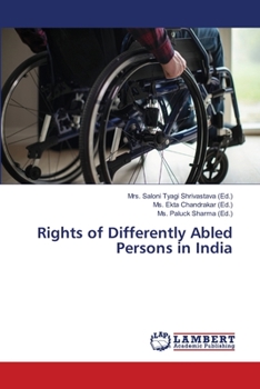 Paperback Rights of Differently Abled Persons in India Book