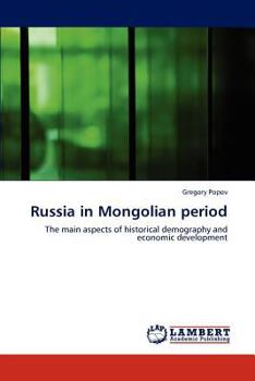 Paperback Russia in Mongolian period Book