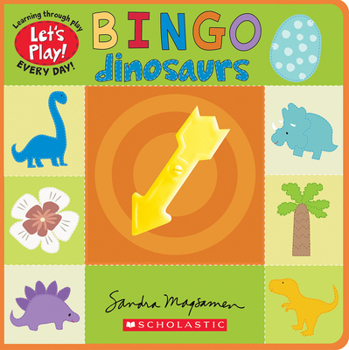 Paperback Bingo: Dinosaurs (a Let's Play! Board Book) Book