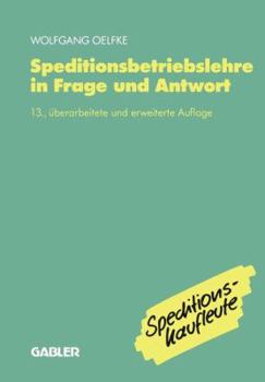 Paperback Speditionsbetriebslehre in Frage Und Antwort [German] Book