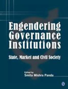 Paperback Engendering Governance Institutions: State, Market and Civil Society Book