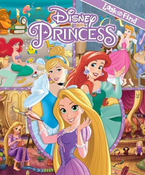 Hardcover Disney Princess: Look and Find Book