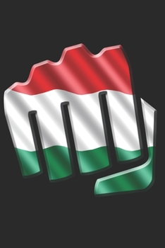 Paperback Hungary Notebook: Hungary Notebook - college book - diary - journal - booklet - memo - composition book - 120 sheets - Dot Grid paper 6x Book