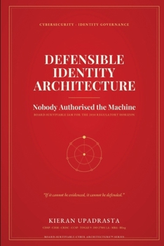 Paperback Defensible Identity Architecture Book