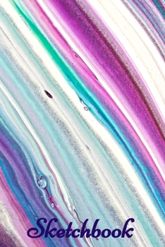 Sketchbook: Watercolors (2) Design - A 6x9 sketchpad with 100 blank pages to draw, sketch, doodle or whatever.