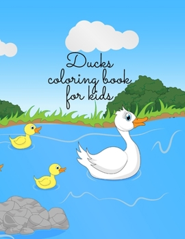 Paperback Ducks coloring book for kids Book