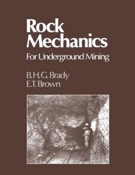 Paperback Rock Mechanics: For Underground Mining Book