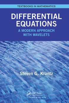 Paperback Differential Equations: A Modern Approach with Wavelets Book