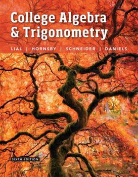 Hardcover College Algebra and Trigonometry Book
