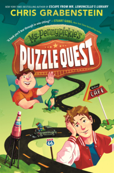 Library Binding Ms. Pennypickle's Puzzle Quest Book