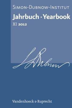 Hardcover Jahrbuch Des Simon-Dubnow-Instituts / Simon Dubnow Institute Yearbook XI (2012) [German] Book