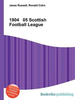 Paperback 1904 05 Scottish Football League Book
