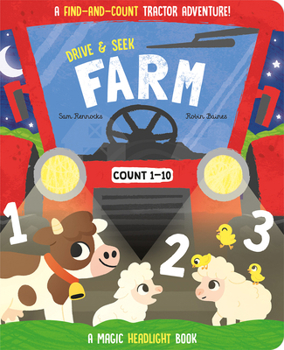 Board book Drive & Seek Farm - A Magic Find & Count Adventure Book