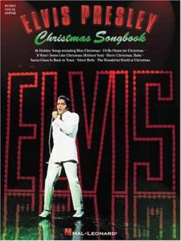 Paperback Elvis Presley Christmas Songbook Book