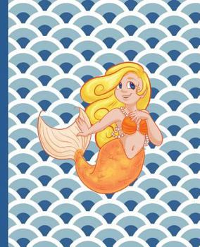 Paperback Mermaid Notebook: Mermaid Writing Notebook, Notebook For Girls, Girls Notebook, 7.5x9.25 150 page wide ruled notebook, Cartoon Mermaid N Book