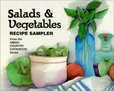 Spiral-bound Salads & Vegetables: Recipe Sampler [With Stand-Up Easel] Book