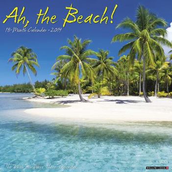 Calendar Ah the Beach! 2019 Wall Calendar Book