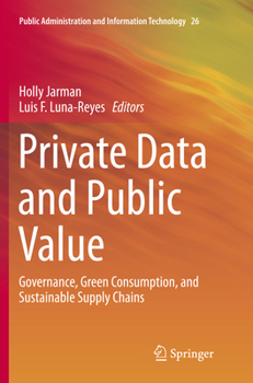 Private Data and Public Value: Governance, Green Consumption, and Sustainable Supply Chains
