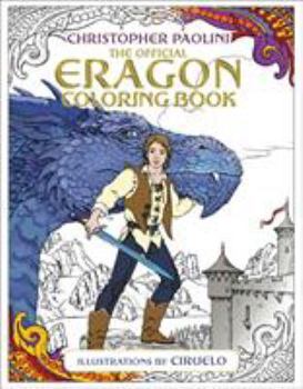 Paperback The Official Eragon Coloring Book