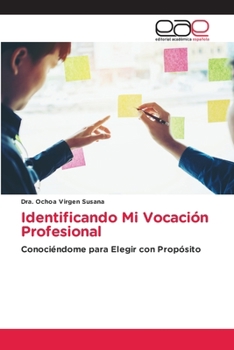 Paperback Identificando Mi Vocación Profesional [Spanish] Book