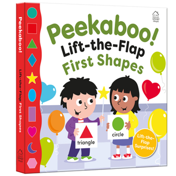 Hardcover Peekaboo! - Lift-The-Flap - First Shapes Book