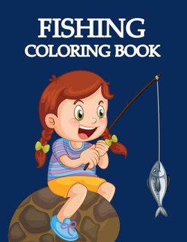 Paperback Fishing Coloring Book