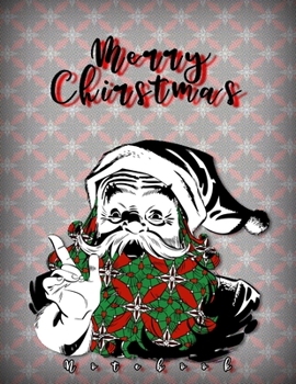 Christmas Composition Notebook: Journal Wide Ruled: Journal 8.5 x 11, 100 Page {Blank Lined Journal} for Kids Teens School Students and Teachers (christmas notebook)