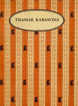 Hardcover Thamar Karsavina Book