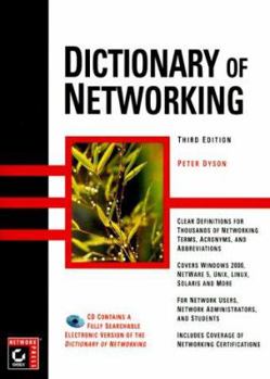 Paperback Dictionary of Networking [With *] Book