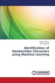 Paperback Identification of Handwritten Characters using Machine Learning Book