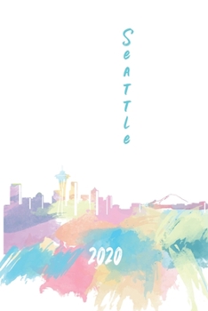 Paperback Seattle 2020: 6x9 Planner with monthly weekly calendars and monthly budgets Book