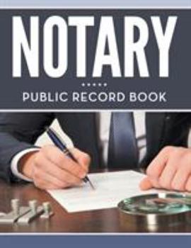 Paperback Notary Public Record Book