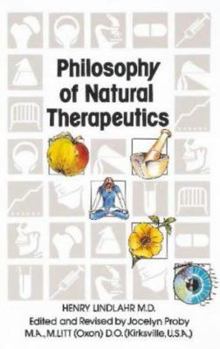 Paperback Philosophy Natural Therapeutics Book