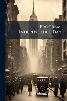Paperback Program. Independence Day Book