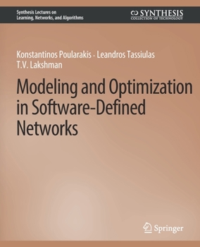 Paperback Modeling and Optimization in Software-Defined Networks Book