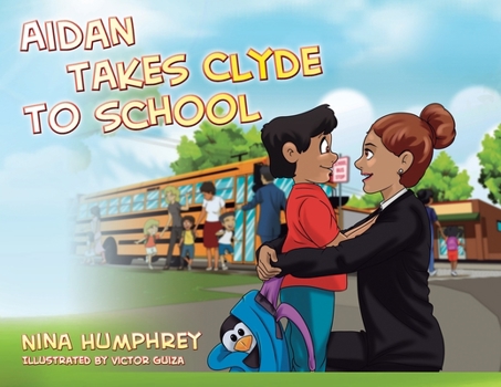 Paperback Aidan Takes Clyde to School Book