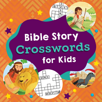 Paperback Bible Story Crosswords for Kids Book