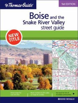 Spiral-bound Boise and the Snake River Valley Street Guide Book