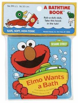 Bath Book Elmo Wants a Bath Book