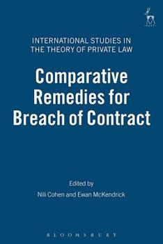 Comparative Remedies For Breach Of Contract - Book  of the International Studies in the Theory of Private Law