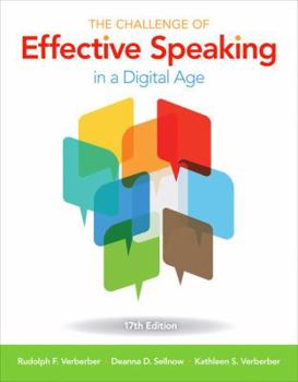 Product Bundle Bundle: The Challenge of Effective Speaking in a Digital Age, Loose-Leaf Version, 17th + MindTap Speech, 1 term (6 months) Printed Access Card + Fall 2018 Activation Card Book