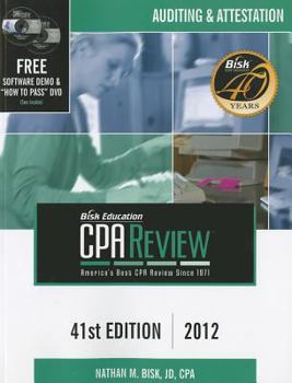 Paperback Bisk Comprehensive CPA Review: Auditing & Attestation Book