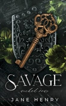 Paperback Savage: A Dark Bratva Arranged Marriage Romance (Wicked Vows) Book