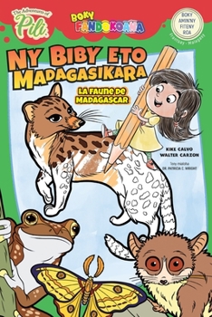 Paperback La Faune de Madagascar. Les Aventures de Pili Livre de Coloriage. Français - Malgache.: The Adventures of Pili [French] Book