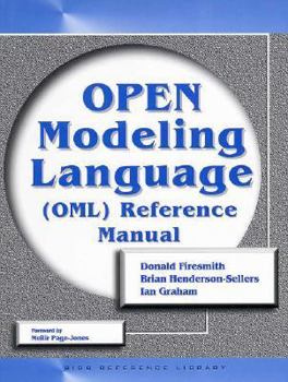 Paperback Open Modeling Language (Oml) Reference Manual Book